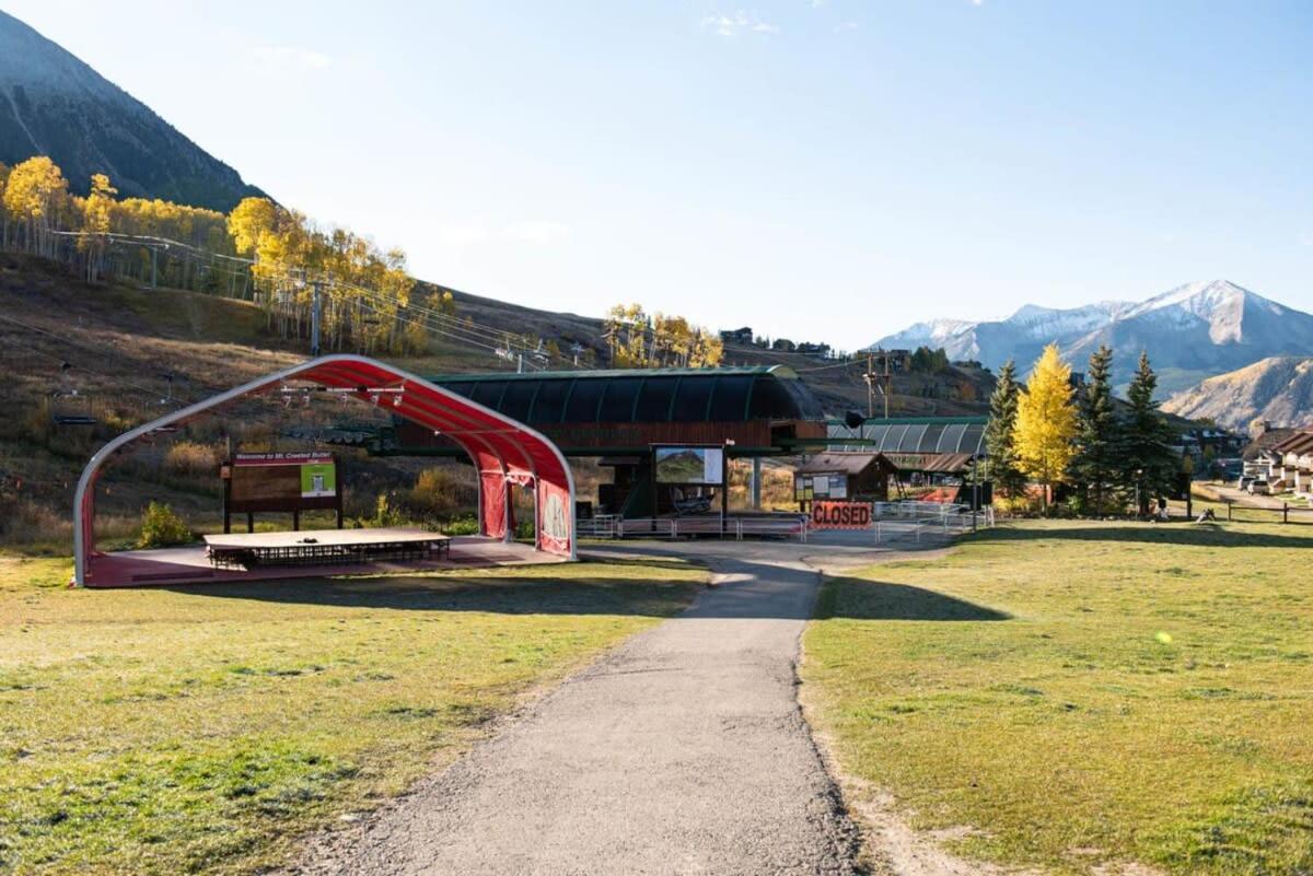 Studio 518 At Perfect Location With Pool And Hot Tub Crested Butte Kültér fotó