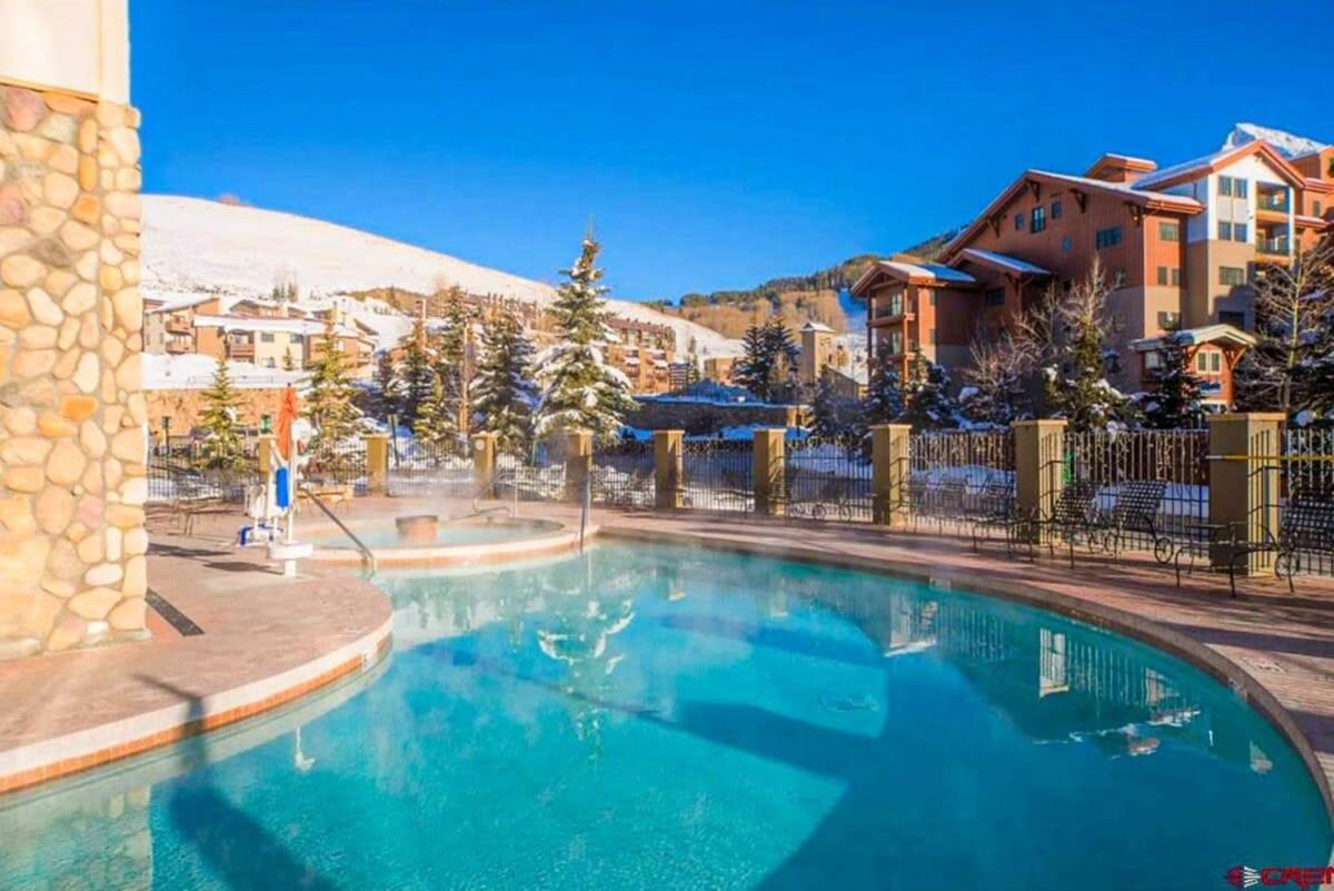 Studio 518 At Perfect Location With Pool And Hot Tub Crested Butte Kültér fotó
